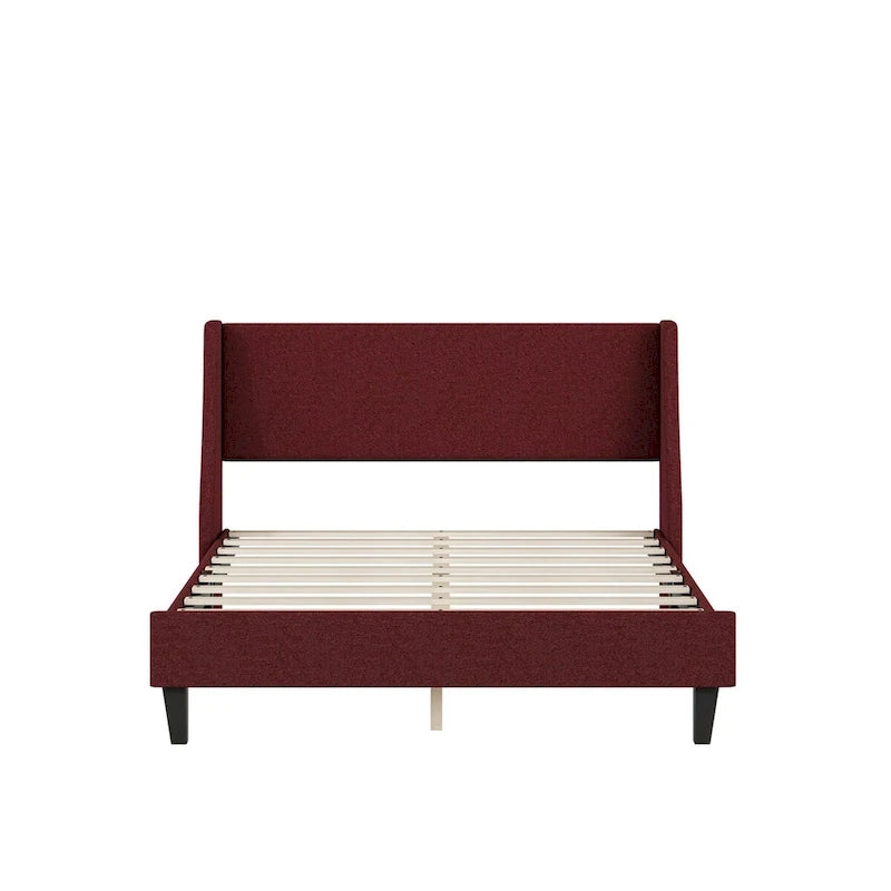 Full Size Bed Frame Upholstered Bed Frame Platform