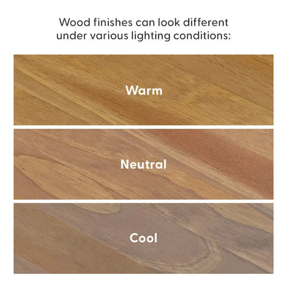 Plank and Beam Mid Century Single Wood Entryway Bench - 41.3 L x 16.5 W x 17.5 H