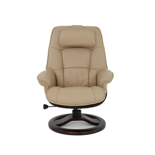  Admiral R Leather Recliner and Ottoman