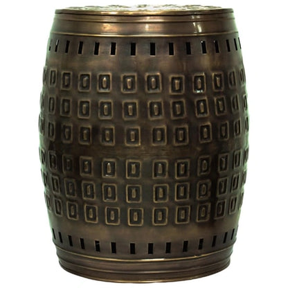 Multiple Purpose Hand Crafted Metal Stool/Table