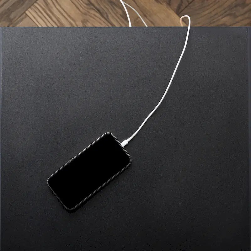 Brookside Reyna Modern Wood End Table with Rounded Corners