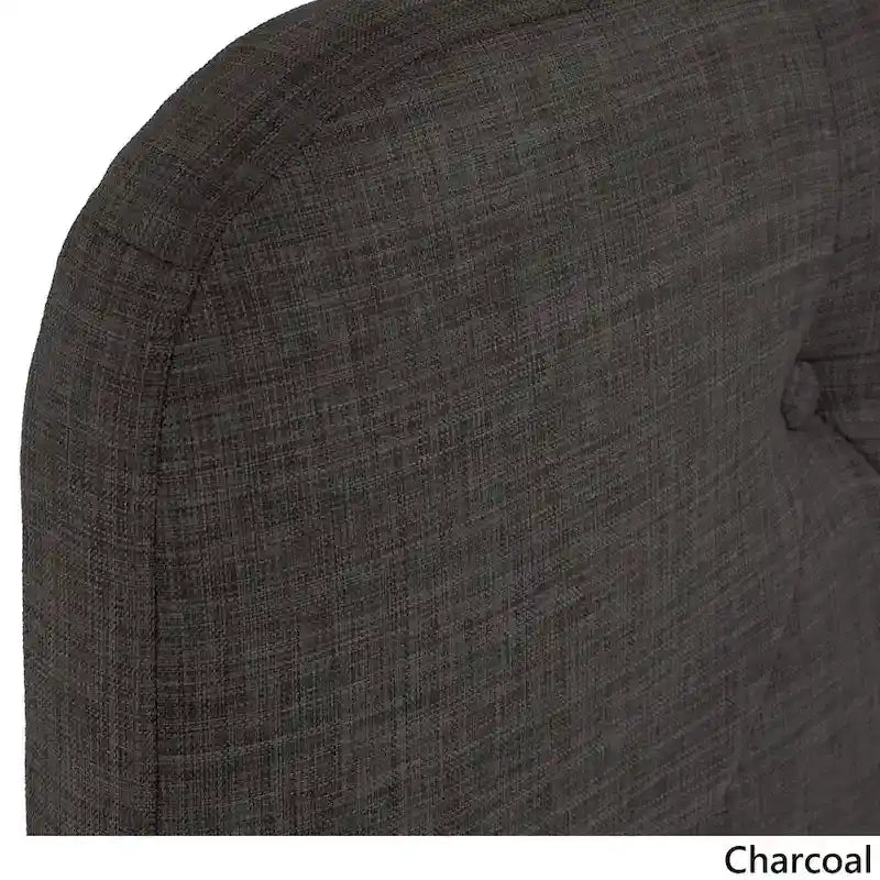 Ginny Adjustable Diamond-tufted Camel Back Bed by