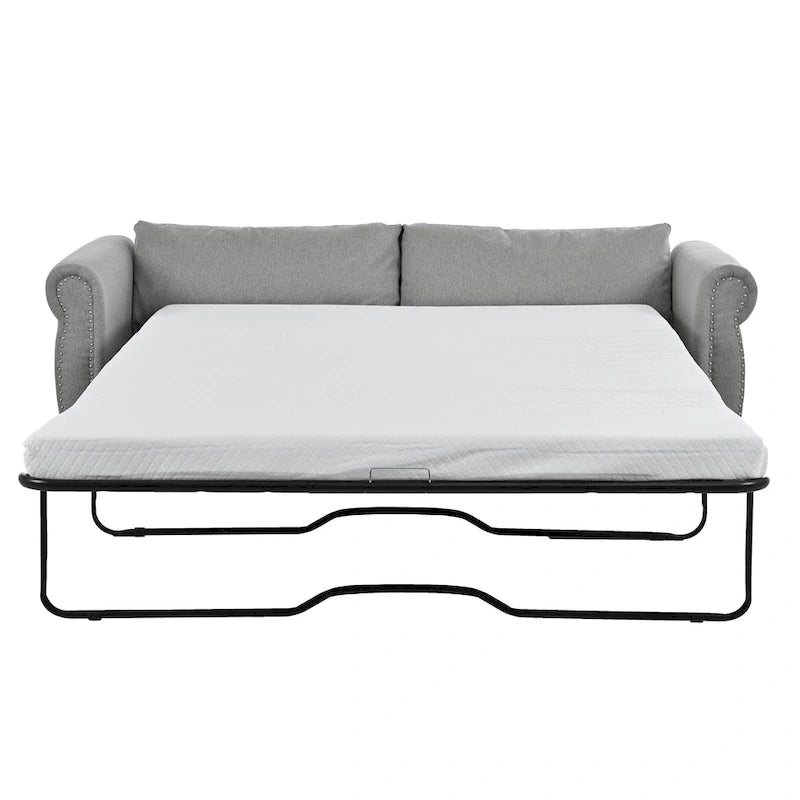 U_Style 80.7 2-in-1 Sofa Bed Sleeper with Large Mattress(63*70.9*3.3 inch), for Living Room Spaces Bedroom