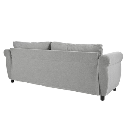 U_Style 80.7 2-in-1 Sofa Bed Sleeper with Large Mattress(63*70.9*3.3 inch), for Living Room Spaces Bedroom