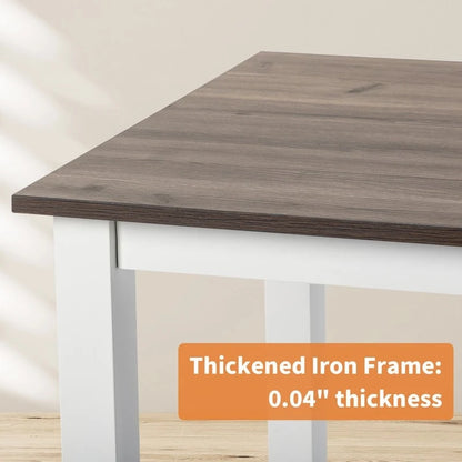 41.31 White Feet Writing Desk