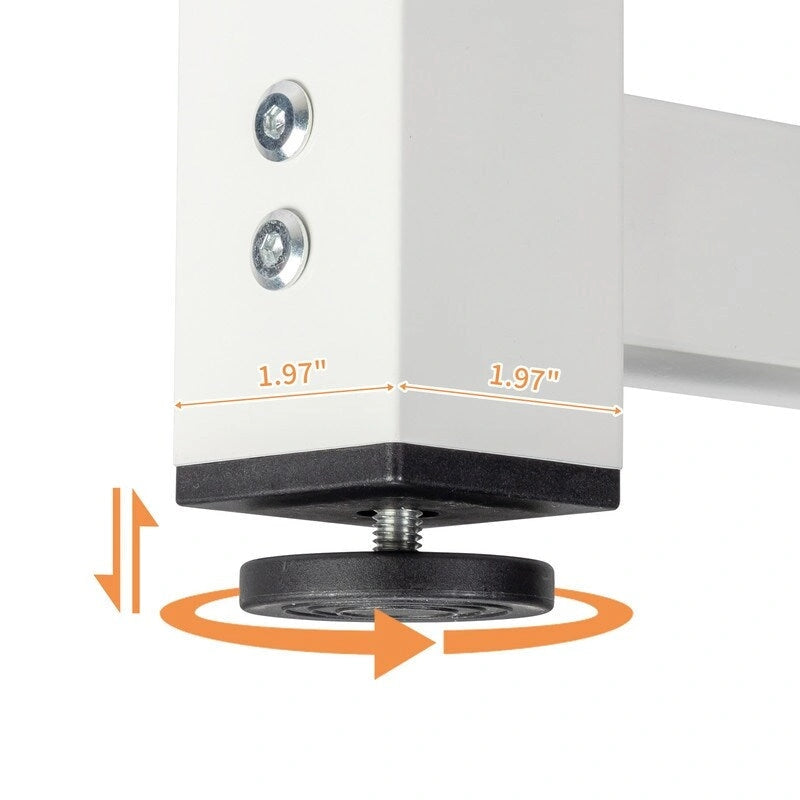 41.31 White Feet Writing Desk