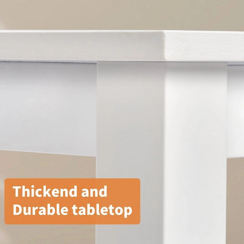 41.31 White Feet Writing Desk