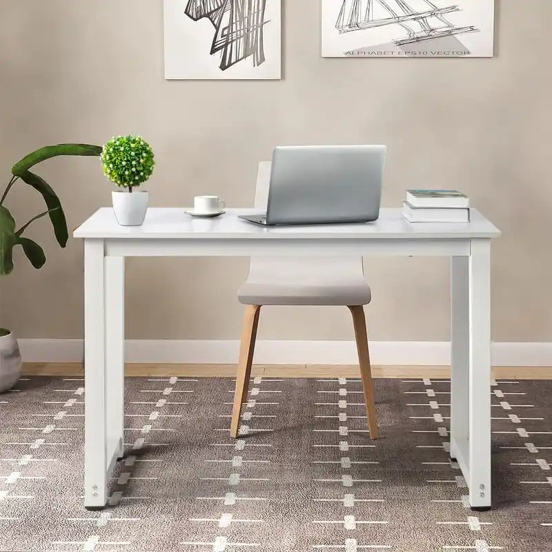 41.31 White Feet Writing Desk