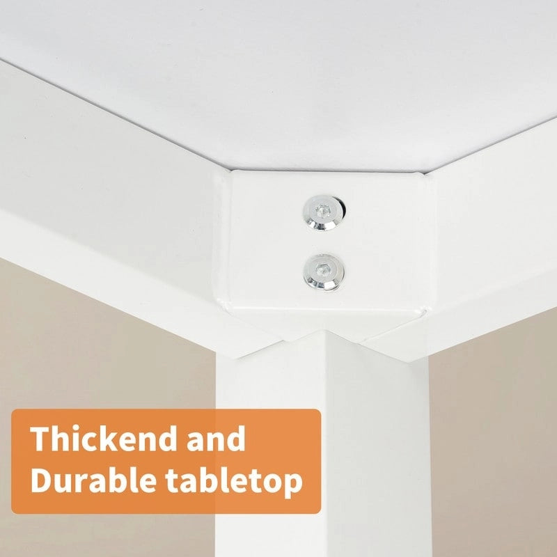 41.31 White Feet Writing Desk