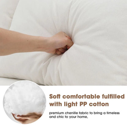 109x68 Modular Sectional Living Room Sofa Set, Modern Minimalist Style Couch, Upholstered Sleeper Sofa