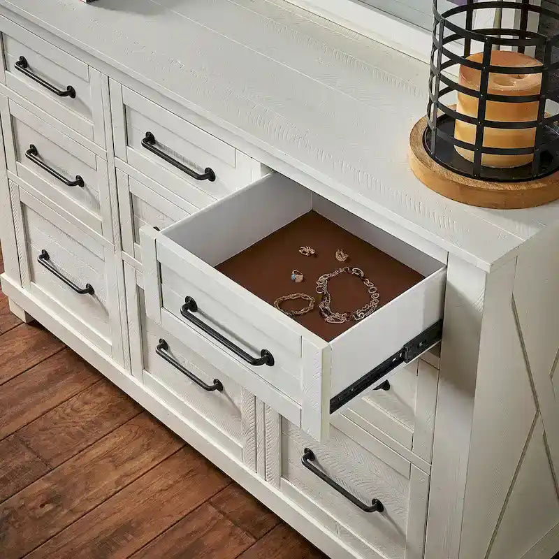 Simply Solid Shanna Solid Wood 6-piece Storage Bedroom Collection