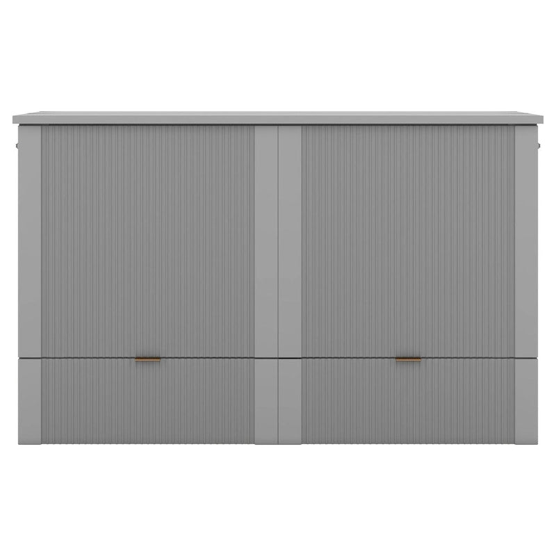 Queen Size Murphy Bed Wall Bed with drawer and a set of Sockets