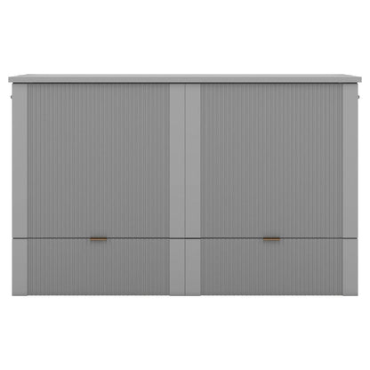 Queen Size Murphy Bed Wall Bed with drawer and a set of Sockets