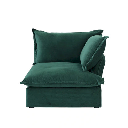 U Shape Couch Sectional for Living Room, Convertible Sectional Sofa, Modular Sectional Couch with Ottomans for Living Room