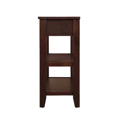 Console Sofa Table with 2 Storage Drawers and 2 Tiers Shelves