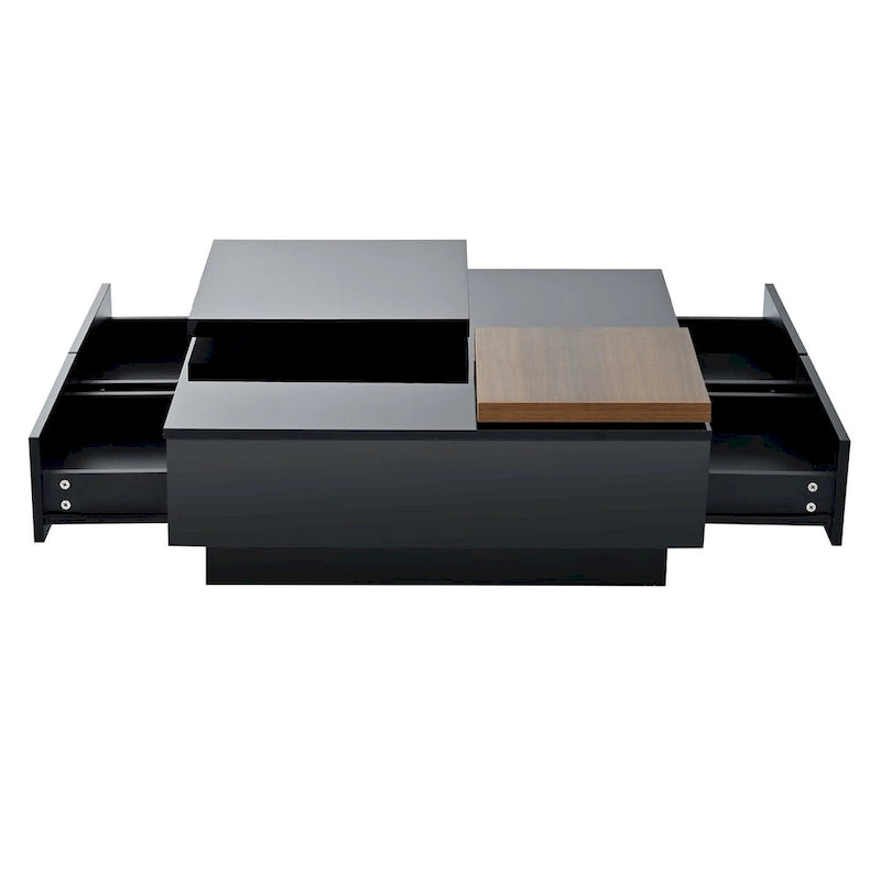 Modern Square Wood Coffee Table
