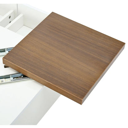 Modern Square Wood Coffee Table