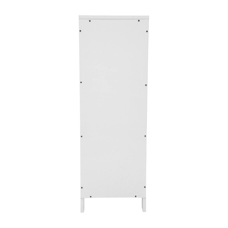 Farmhouse Bathroom Storage Organizer with Drawers and Open Shelf