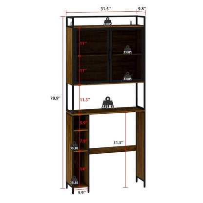 Over The Toilet Rack Tier Bathroom Shelf Over Toilet Storage Organizer
