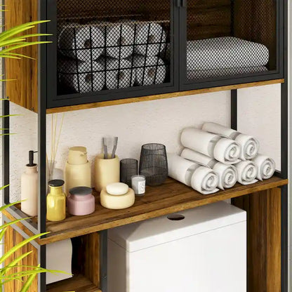 Over The Toilet Rack Tier Bathroom Shelf Over Toilet Storage Organizer